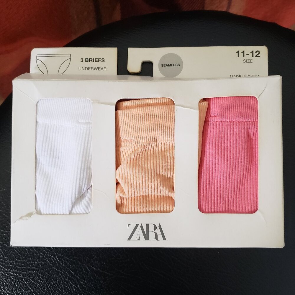 Zara Seamless Girls Underwear Briefs